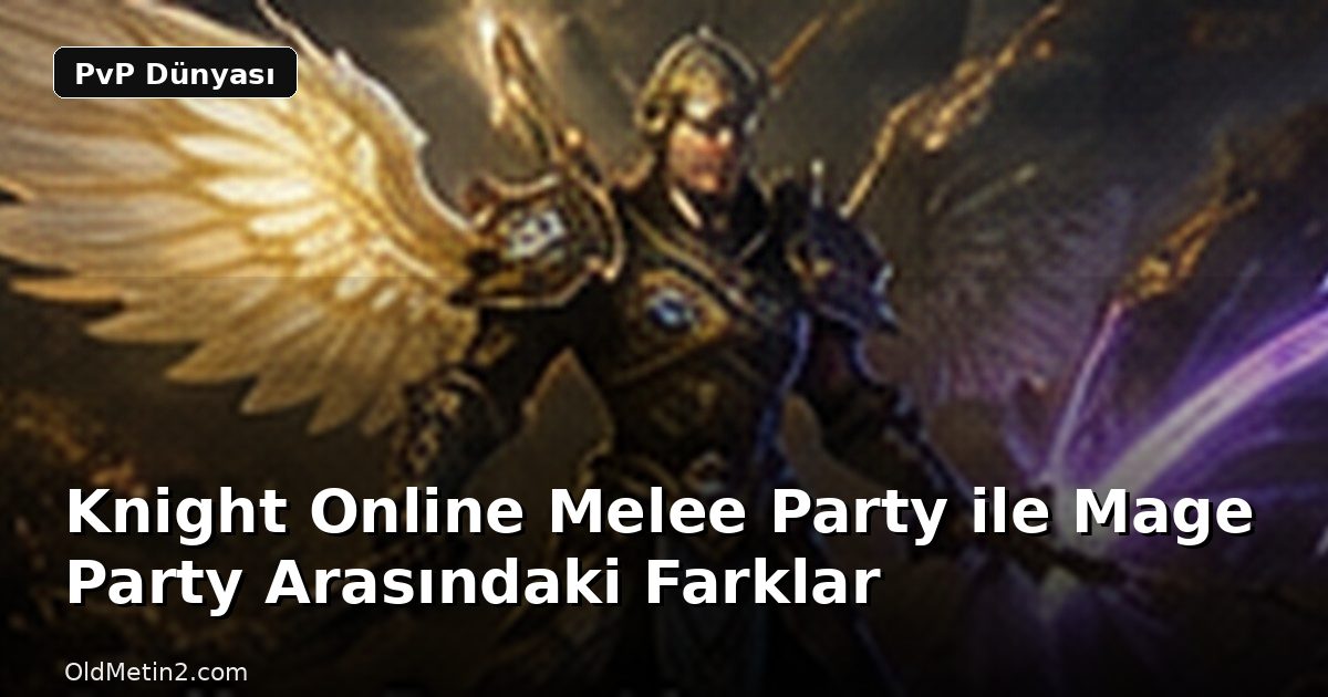 Knight Online Melee Party ile Mage Party Arasındaki Farklar